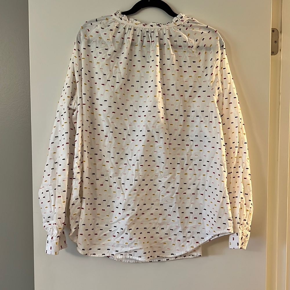 Boho stitched shirt